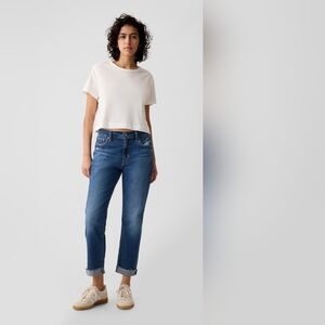 GAP Girlfriend Mid-Rise Jeans